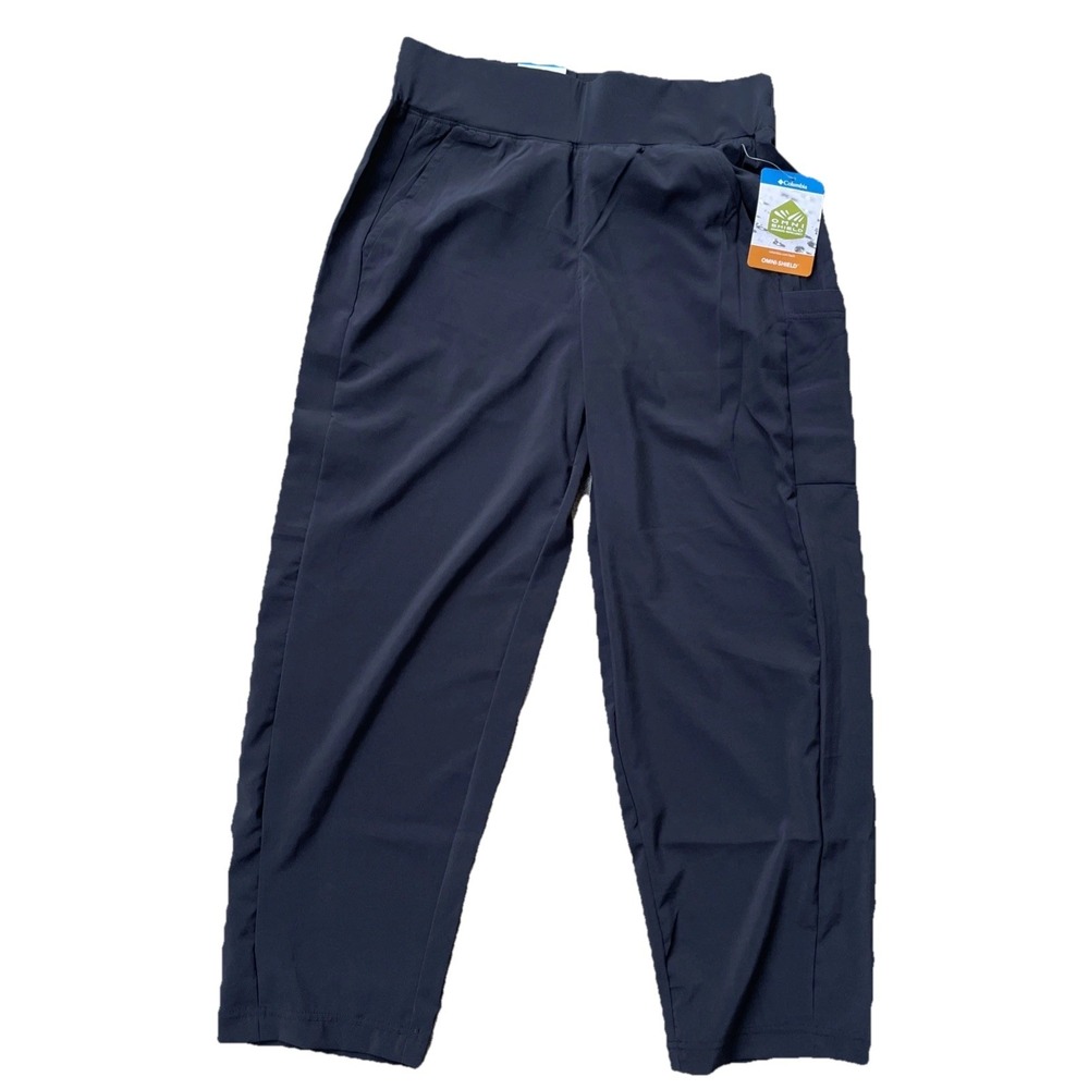 Women's Columbia Anytime Flex Capri Pants, size small, black, regular fit‎